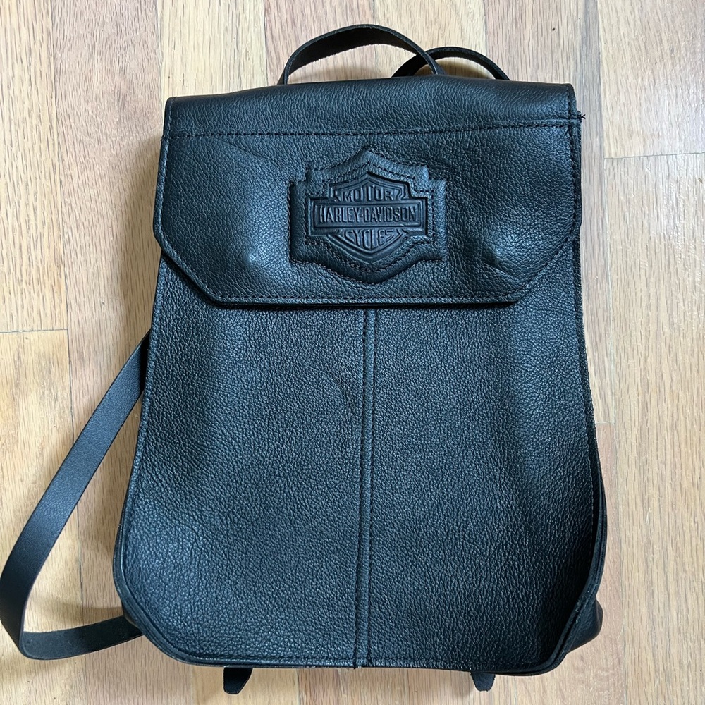 Harley-Davidson Leather Backpack